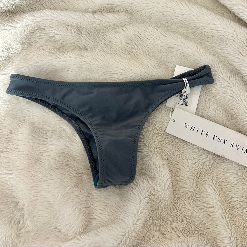 white fox bikini bottoms